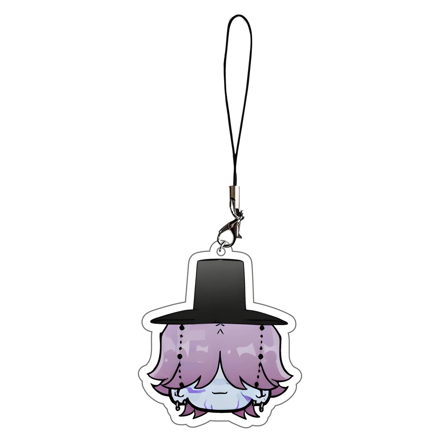 Anime KPop Demon Hunters Tiger Acrylic phone charm Pendant Keyring Jewelry Backpack Decorations Halloween Carnival Props Gifts