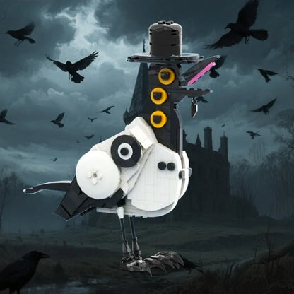 MOC K pop Demon Hunters Building Blocks Music Anime Korean K POP Girl Group Three Eyed Bird Tiger Model Collect Toy for Kid Gift