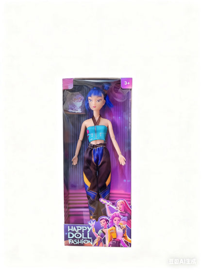 2025 HOT K-POP Hunters Action Figure Toy Demon Slayer – Rumi/Mira/Zoey Character Vinyl Doll Christmas Gifts