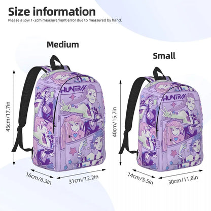 K-Pop Demon Hunters Team Anime Backpack College Backpacks Teen Colorful Large High School Bags Casual Rucksack