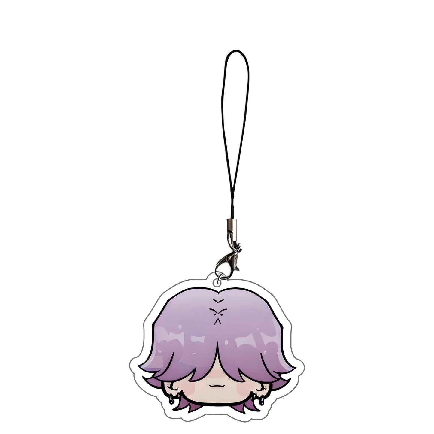 Anime KPop Demon Hunters Tiger Acrylic phone charm Pendant Keyring Jewelry Backpack Decorations Halloween Carnival Props Gifts