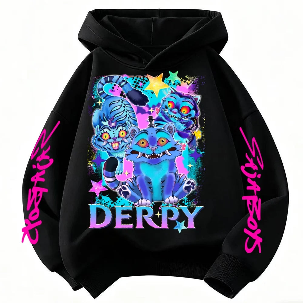 Kpop Witch Hunt Boys, girls, children, middle-aged and young adults, spring and autumn hoodies, thin sweatshirts