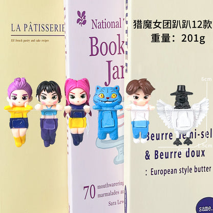 Anime Kpop Demon Hunters Figure Series Blind Box PVC Cartoon Mini Model Toy Doll Desktop Decorative Kids Christmas Surprise Gift