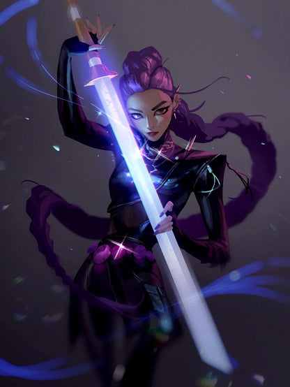 New K-Pop Girls Group Demon Hunters Art Fans Artwork Music Movie Anime Kpop Poster Canvas Painting Wall Pictures Fans Home Decor