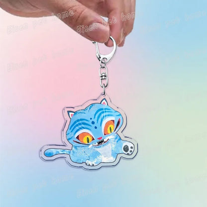 Kpop Demon Hunters Huntrix Saja Boys Keychain Llavero Accessories Bag Rumi Zoey Jinu Ramen Keychains Keyrings Jewelry Fans Gift