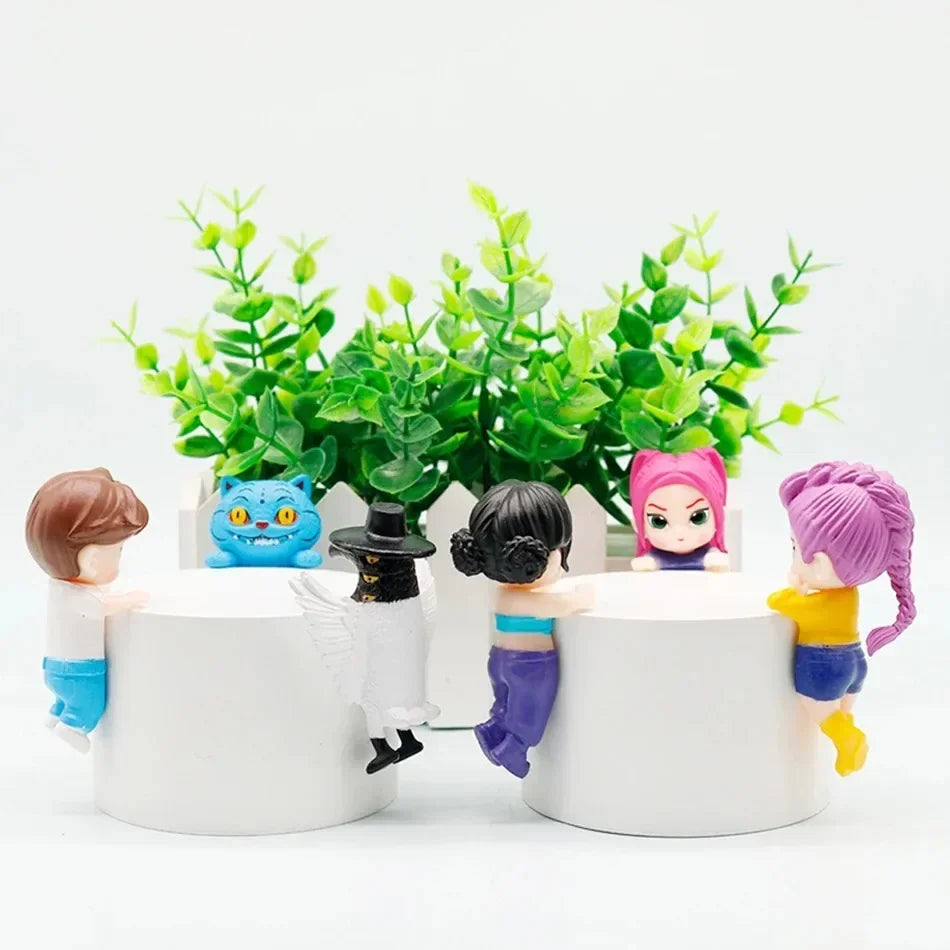 In Stock Kpop Demon Hunters Devil Blind Box Saja Collect Anime Figure Kid Party Cosplay Gaming Cartoon Decor Christmas Gift ————