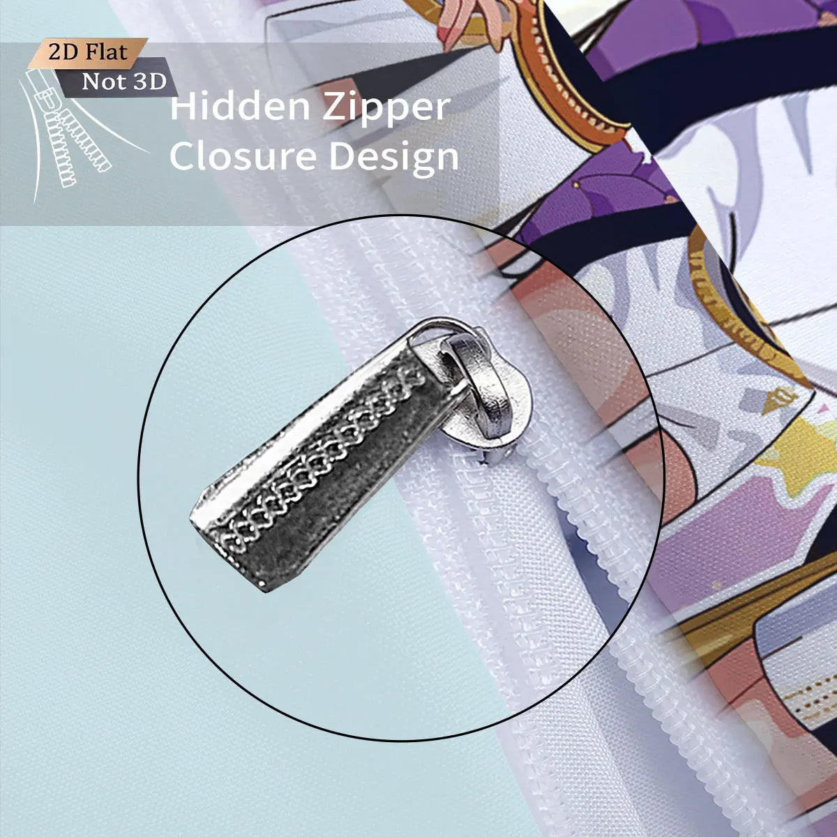 3pcs K-Pop Demon Hunters Print coreless Bedding Set Multi Sized Bedding Dormitory duvet Cover Soft Decoration, Machine Washable