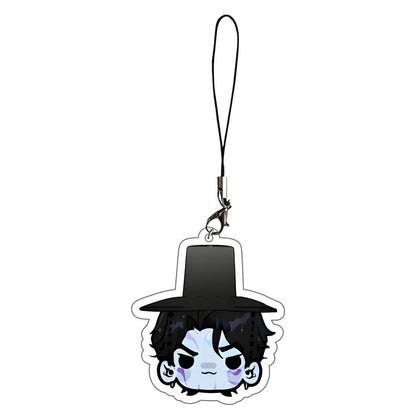 Anime KPop Demon Hunters Tiger Acrylic phone charm Pendant Keyring Jewelry Backpack Decorations Halloween Carnival Props Gifts