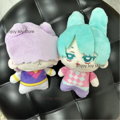 Anime Kpop Demons Hunters Plush Cute Purple Tiger Black Hat Magpie With 3 Eyes Monster Hunt Girl Group Stuffed For Fans Gifts