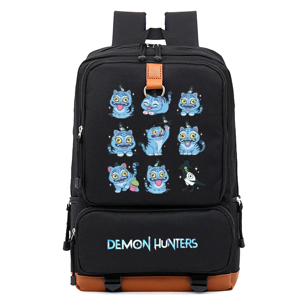 Kpop Demon Hunter Saja Boy Schoolbag Backpack Laptop Teens Student Book Bag Gift
