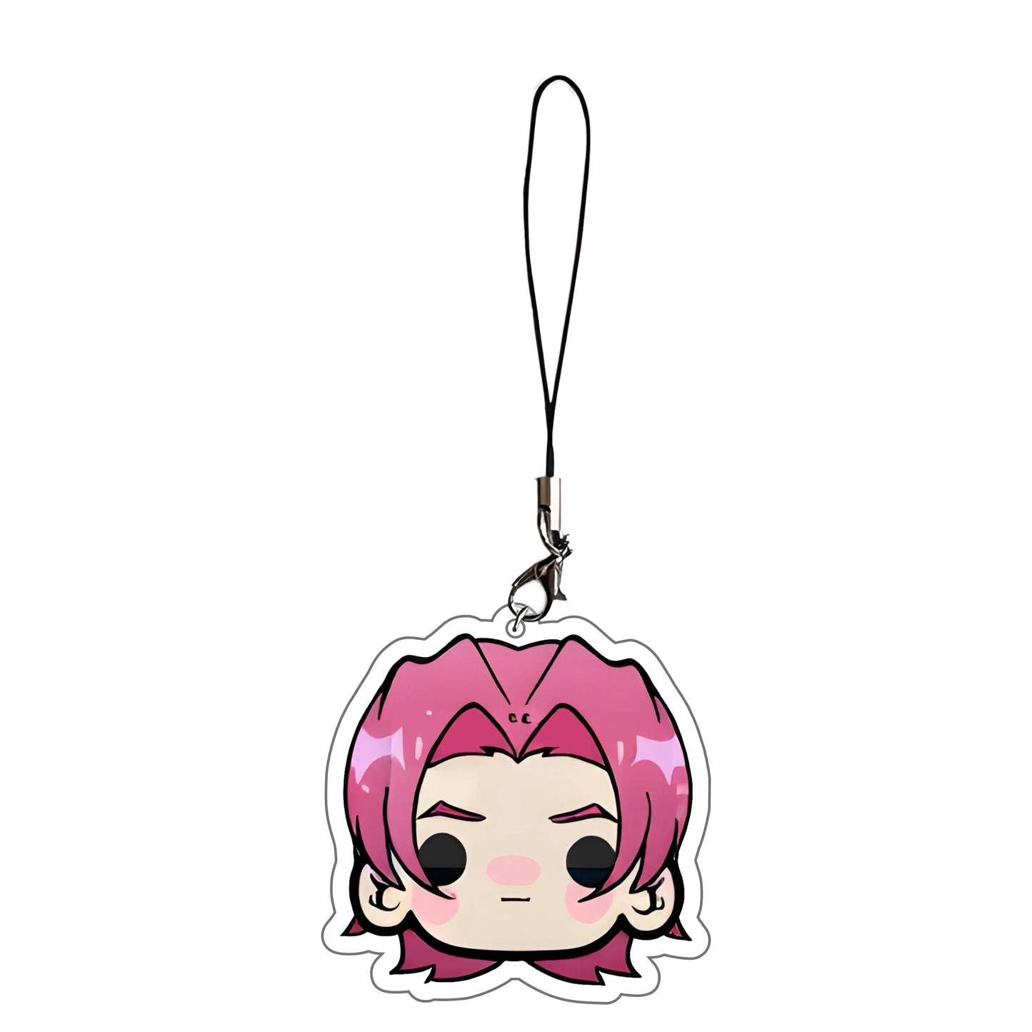 Anime KPop Demon Hunters Tiger Acrylic phone charm Pendant Keyring Jewelry Backpack Decorations Halloween Carnival Props Gifts