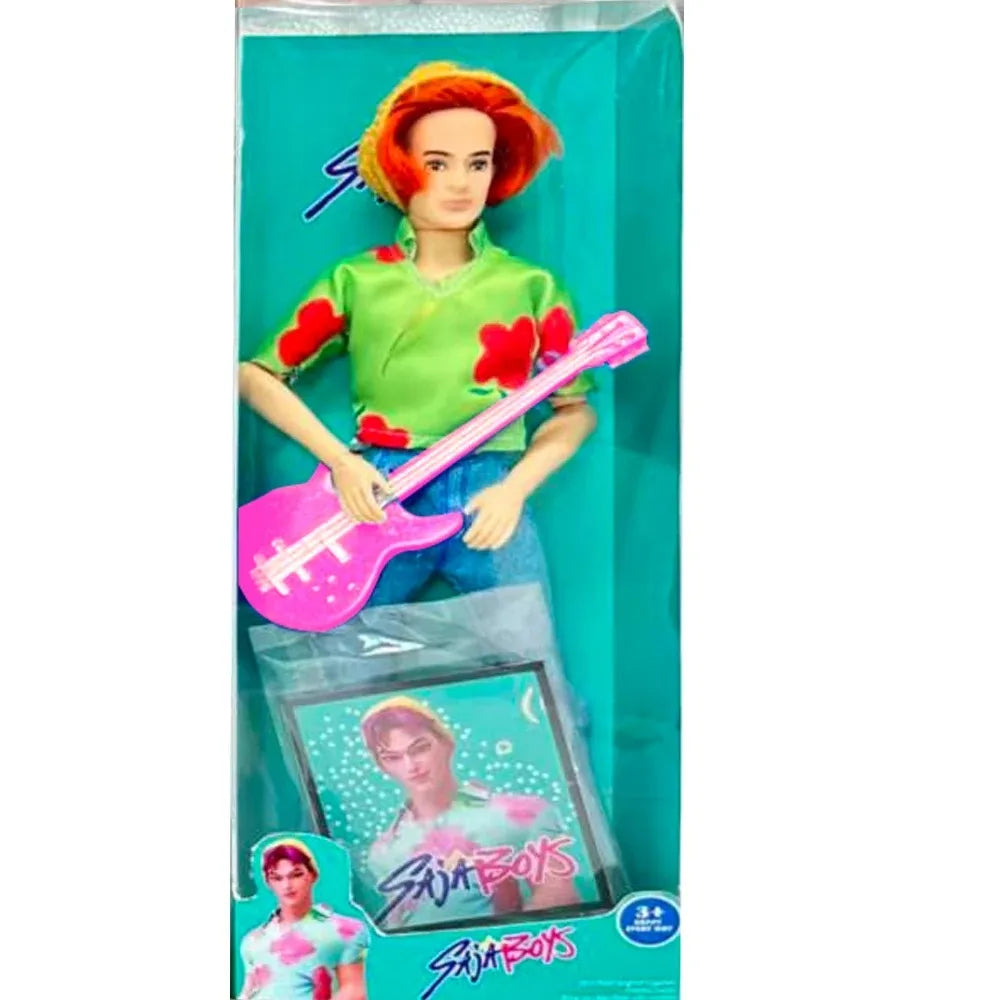 New doll toy Kpop Demon Hunter anime action figure villain Sabe Boy male group doll girl cartoon collection birthday present