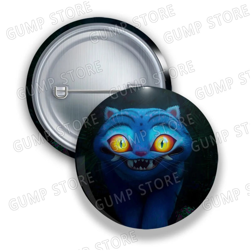 Kpop Demon Hunters Badges for Jewelry Accessories Bag Decor Huntrix Saja Boys Rumi Zoey Jinu Tinplate Button Brooch Pins Gifts