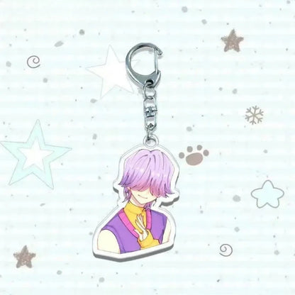 Hot Kpop Demon Hunters Huntrix Saja Boys Keychains for Accessories Jewelry Rumi Zoey Jinu Mira Sold My Soul Keyrings Fans Gifts