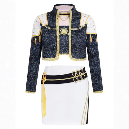 KPop Rumi Mira Zoey Demon Hunters Kids Cosplay Costume Child Huntrix Dress for Girls Roleplay Carnival Party Christmas Costume