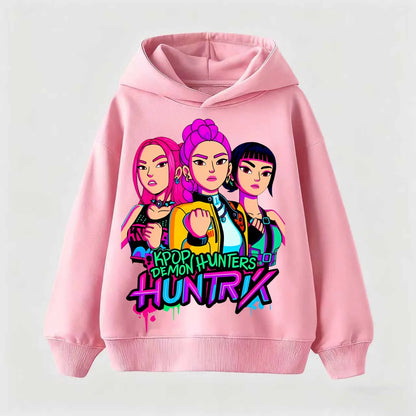 Kpop Witch Hunt Boys, girls, children, middle-aged and young adults, spring and autumn hoodies, thin sweatshirts