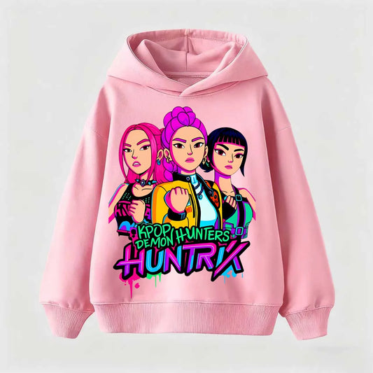 Kpop Witch Hunt Boys, girls, children, middle-aged and young adults, spring and autumn hoodies, thin sweatshirts