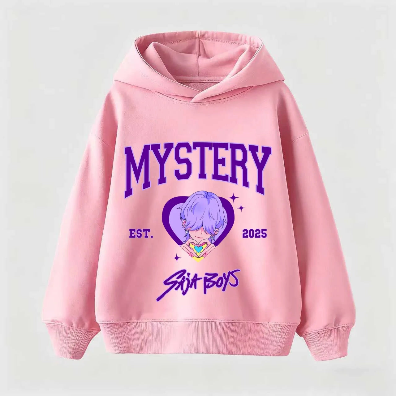 KPop Demon Hunters Hoodies Baby Girl Boy Clothes Fashion Casual Hooded Sweatshirts K-Pop Demon Hunters Pullover Kids Outfits Gif