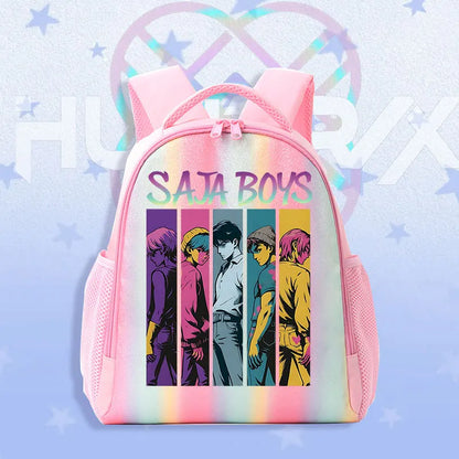Schoolbag KPop Demon Hunters Children's Backpack Rainbow for K-POP HUNTR/X Rumi Mira Zoey Backpack Gifts Bag Shoulders Bag