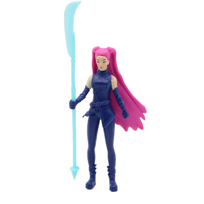 5pcs/Set Kpop Demon Hunters Action Figure Toy Derpys Tiger Rumi Mira Zoey Sussy Figurine Doll For Fans Gift