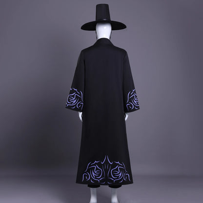 Anime Demon Hunter Saja Boy Jinu Cosplay Costume Wig Kpop Group Singing Korea Style Man Suit Hat Halloween Carnival Party Props