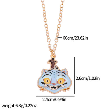 Anime KPop Demon Hunters Rumi Necklace Creative Cartoon Unisex Pendant Neck Chain for Birthday Jewelry Accessory Gifts