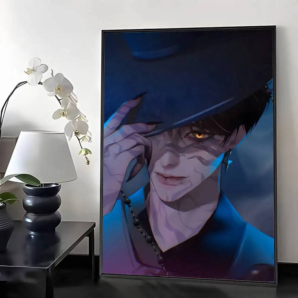 Saja Boys KPop D-Demon Hunters Poster Water Proof Paper Print Room Decor Stickers Art Wall Decoration Bedroom Living Room