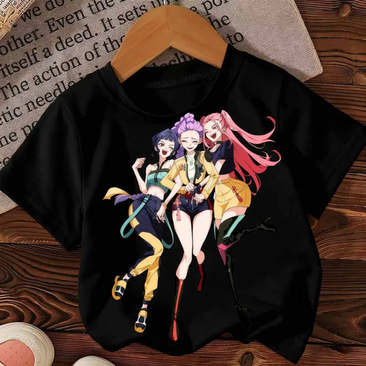 kpop The Witch Hunt Team Turtle Planet Witch Hunter Group Short-Sleeve Peripheral Printed T-Shirt