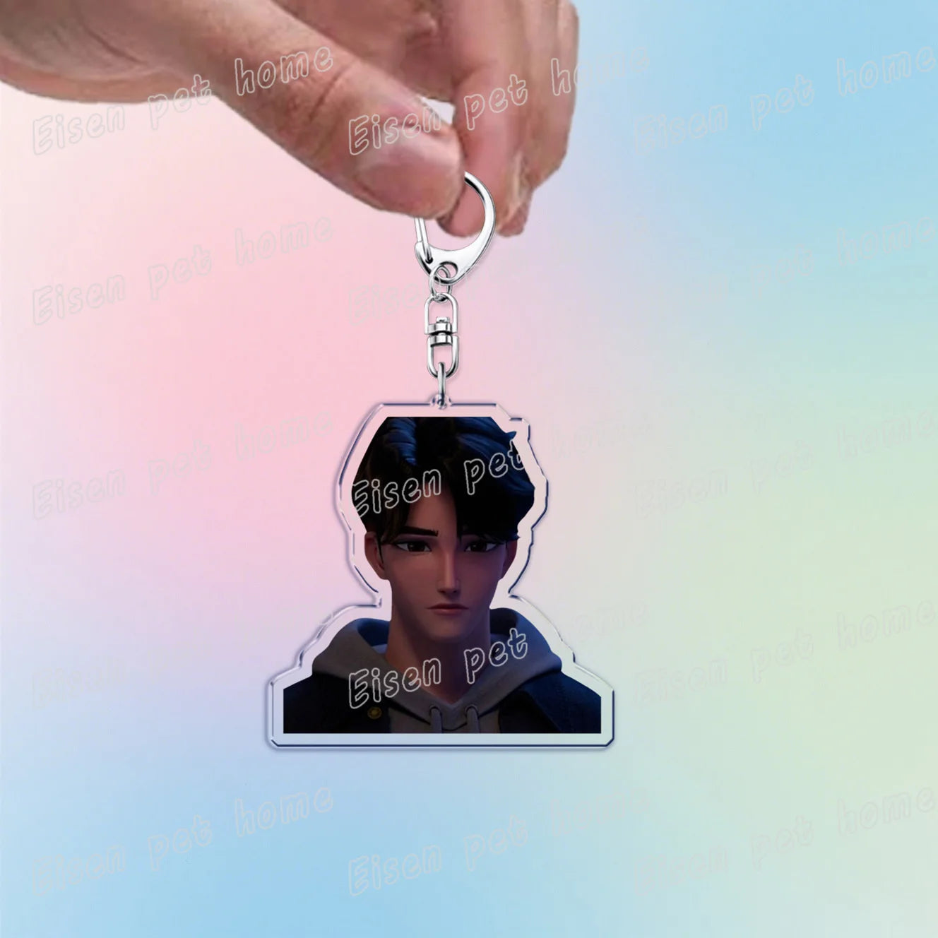 Kpop Demon Hunters Huntrix Saja Boys Keychain Llavero Accessories Bag Rumi Zoey Jinu Ramen Keychains Keyrings Jewelry Fans Gift