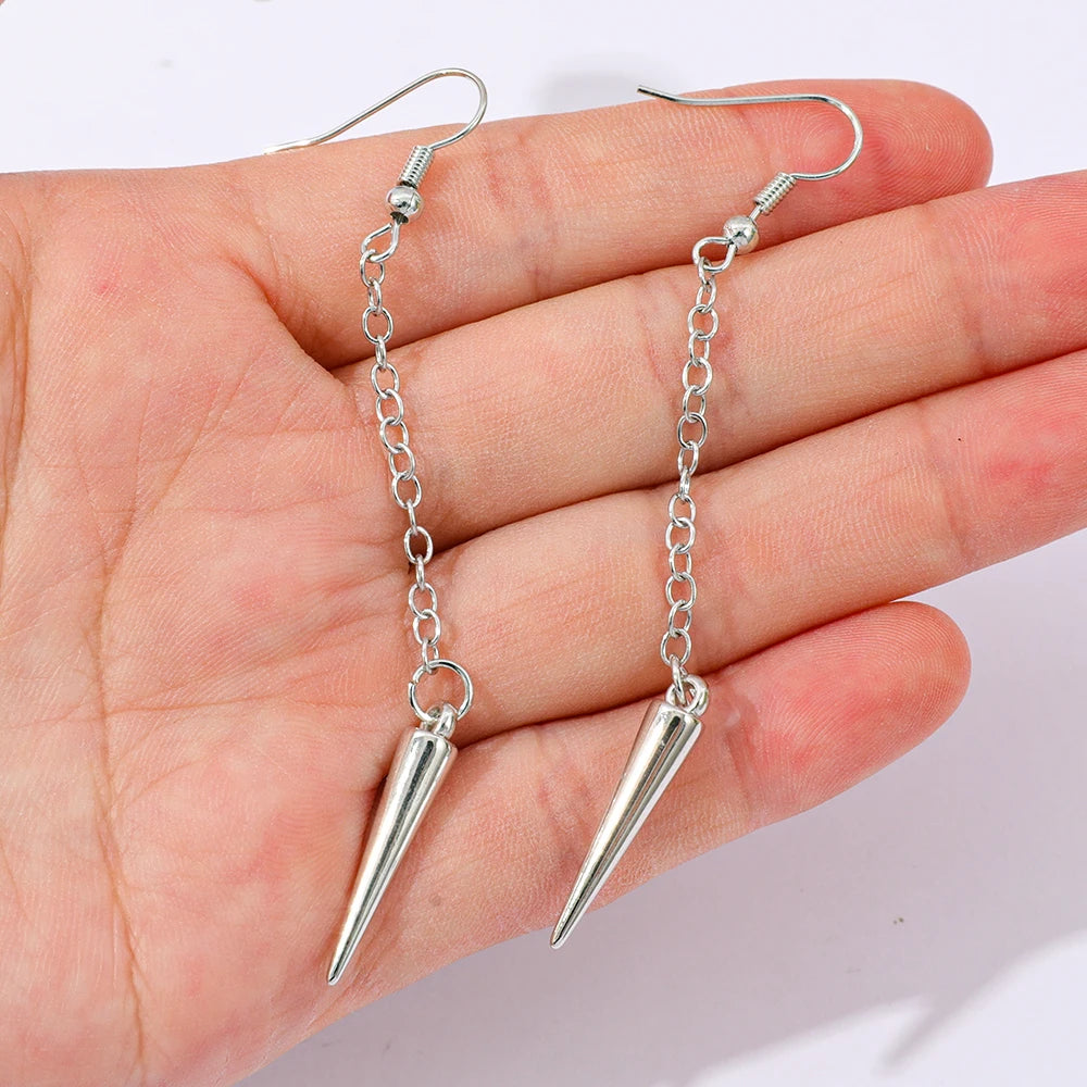 K-Pop Demon Hunters Jewelry,Mira Earrings,Brincos Mira-K-pop Caçadores De Demô nios-Cosplay,Kpop Gemstone Collar,Hunter Fan Gift