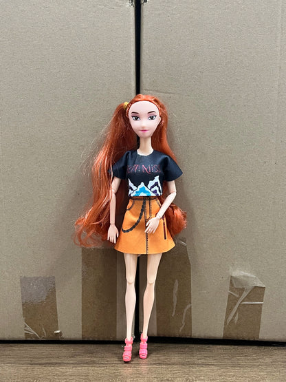 11in Kpop Demon Hunters Vinyl Figurines New K-POP Demon Slayer Miniatures Doll Lumimila Zoey Desktop Ornament Decoration Gifts