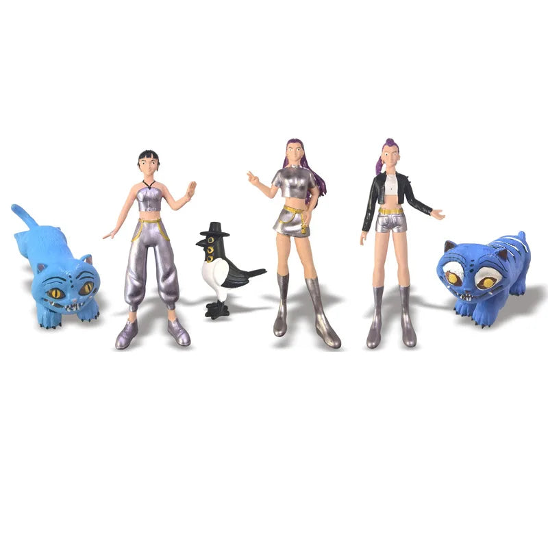 Anime Kpop Demon Hunters Figure Model Toy Cartoon Gaming Peripherals Desk Decoration Collection Figures Model Toy for Kid Gift