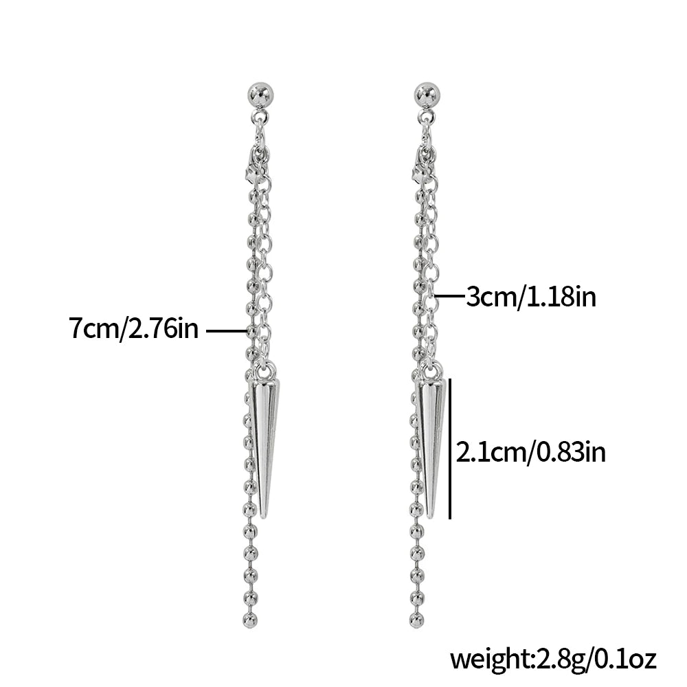 KPop Demon Hunters Jinu Cross Stars Dangle Earrings for Men Women Metal Ear Spring New Gifts Boys Girls Jewelry