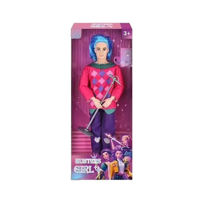 New doll toy Kpop Demon Hunter anime action figure villain Sabe Boy male group doll girl cartoon collection birthday present