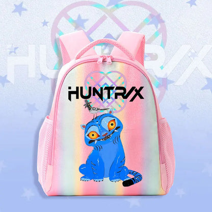 Schoolbag KPop Demon Hunters Children's Backpack Rainbow for K-POP HUNTR/X Rumi Mira Zoey Backpack Gifts Bag Shoulders Bag