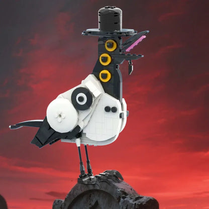 MOC K pop Demon Hunters Building Blocks Music Anime Korean K POP Girl Group Three Eyed Bird Tiger Model Collect Toy for Kid Gift