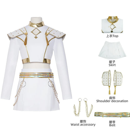 Kids Rumi Zoey Mira Cosplay KPop Demon Hunters Costume Women Girls Black Golden Suit Saja Boys Halloween Role Playing Outfits