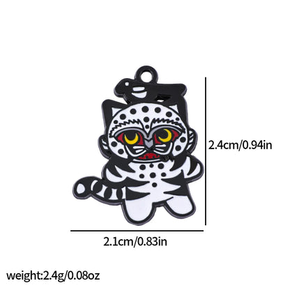 10pcs K-Pop Demon Hunters Fashion Cartoon Anime Alloy Accessories DIY Bracelet Necklace Earring Pendant Wholesale