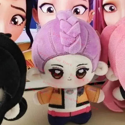 Kpop Demon Hunters Rumi Plush Cute Demon Hunter Saja Boys Plushie Cartoon Tiger/Bird Stuffed Doll Soft Home Decor Toy Kids Gift