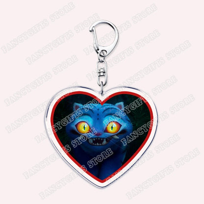 Kpop Demon Girls Keychain for Accessories Huntrix Saja Boys Rumi Zoey Jinu Derpy Tiger Keyrings Key Chains Jewelry Fans Gifts