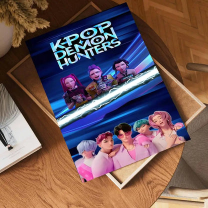 Movie KPop Demon Hunters Anime Posters Sticky HD Quality Poster Wall Art Painting Study Wall Decor