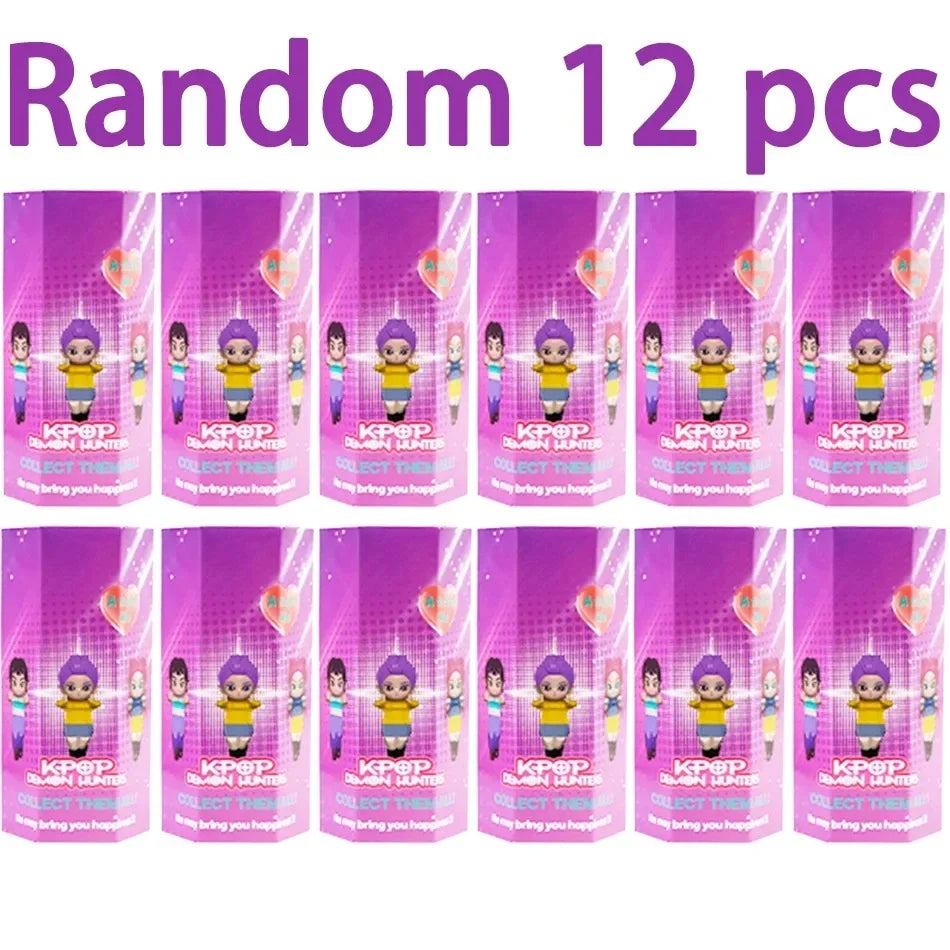 In Stock Kpop Demon Hunters Devil Blind Box Saja Collect Anime Figure Kid Party Cosplay Gaming Cartoon Decor Christmas Gift ————