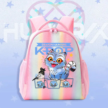 Schoolbag KPop Demon Hunters Children's Backpack Rainbow for K-POP HUNTR/X Rumi Mira Zoey Backpack Gifts Bag Shoulders Bag