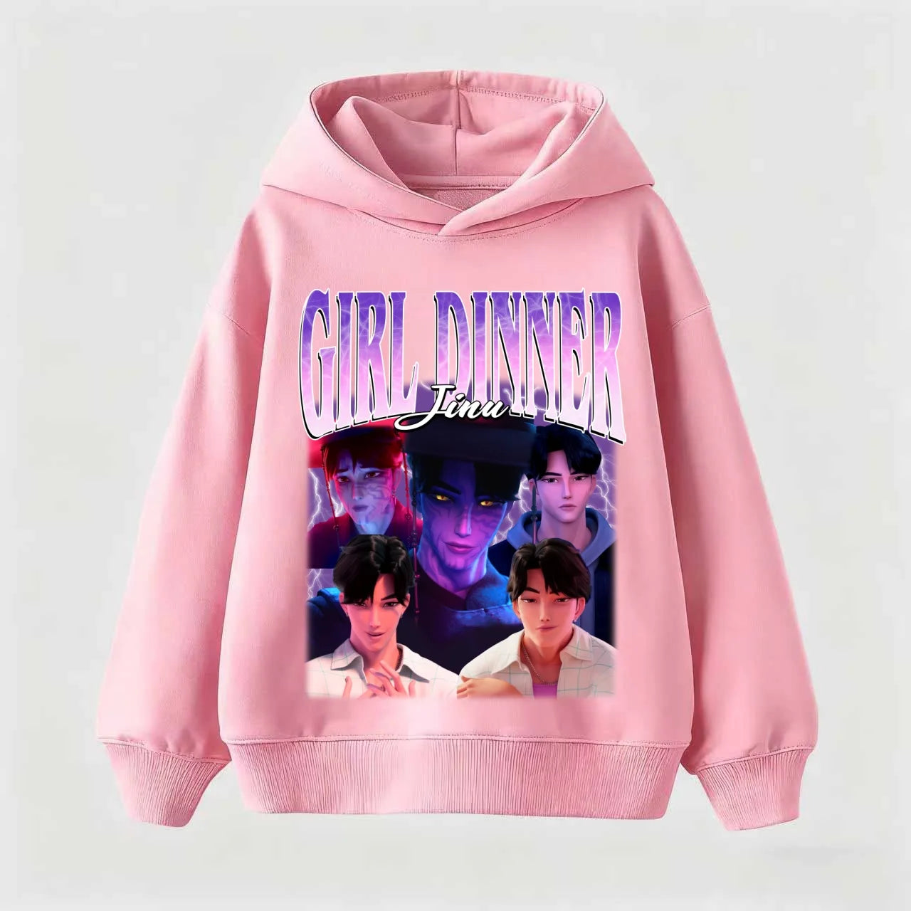 Toddler Girl Clothes KPop Demon Hunters Hoodie Girls Fashion Casual Sweatshirt Movie New Kids K-Pop Demon Hunters Hooded Tops