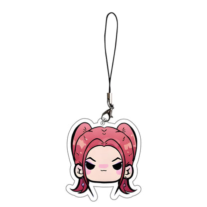 Anime KPop Demon Hunters Tiger Acrylic phone charm Pendant Keyring Jewelry Backpack Decorations Halloween Carnival Props Gifts