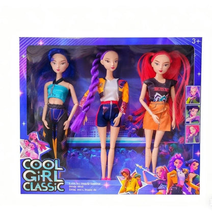 2025 HOT K-POP Hunters Action Figure Toy Demon Slayer – Rumi/Mira/Zoey Character Vinyl Doll Christmas Gifts