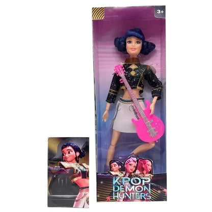 2025 NEW With# Delicate Texture Anime* 30CM K-Pop Demon' Hunters&Doll Vinyl Toy.Rumi Mira Zoey; Birthday Surprise Gift For Girls
