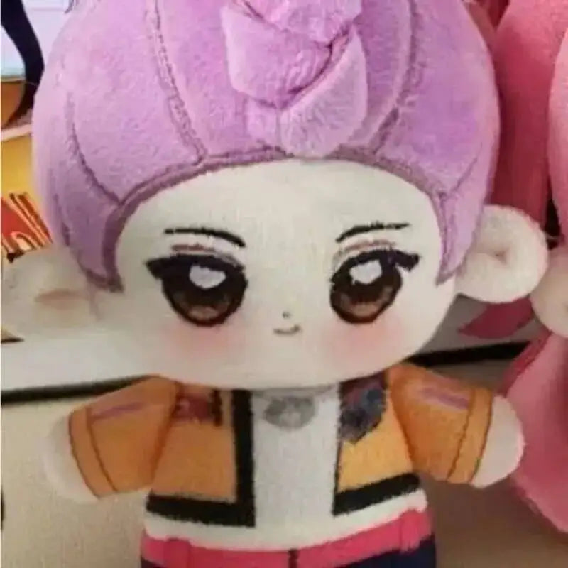 NEW Kpop Demon Hunters Pendant Plush Doll Toy Keychain Cartoon Cute Soft Saja Boys Plush Doll Room Decoration For Kid Gift