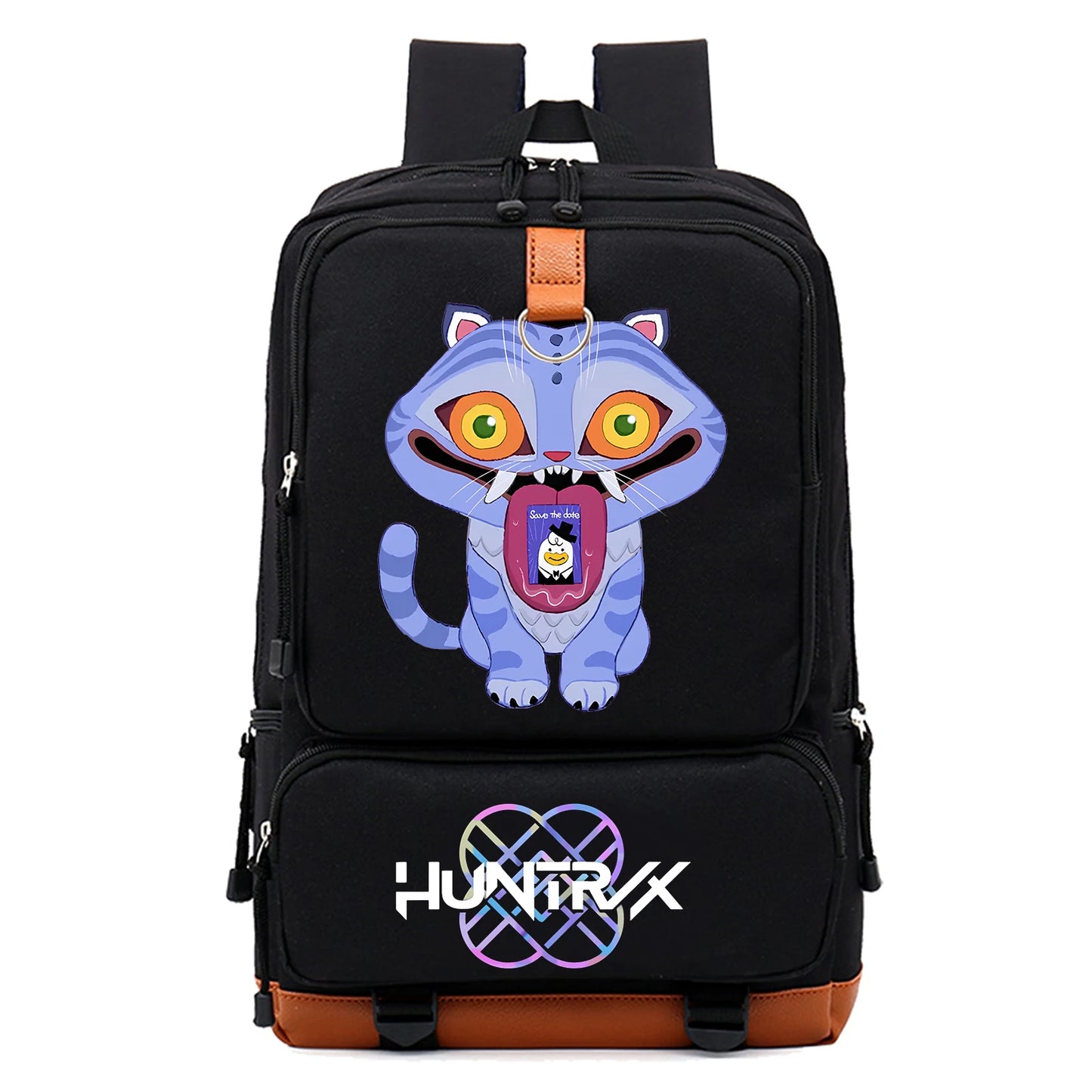 Kpop Demon Hunters Tiger Backpack Children School Bags Men Women Daypack Large Capacity Backpack