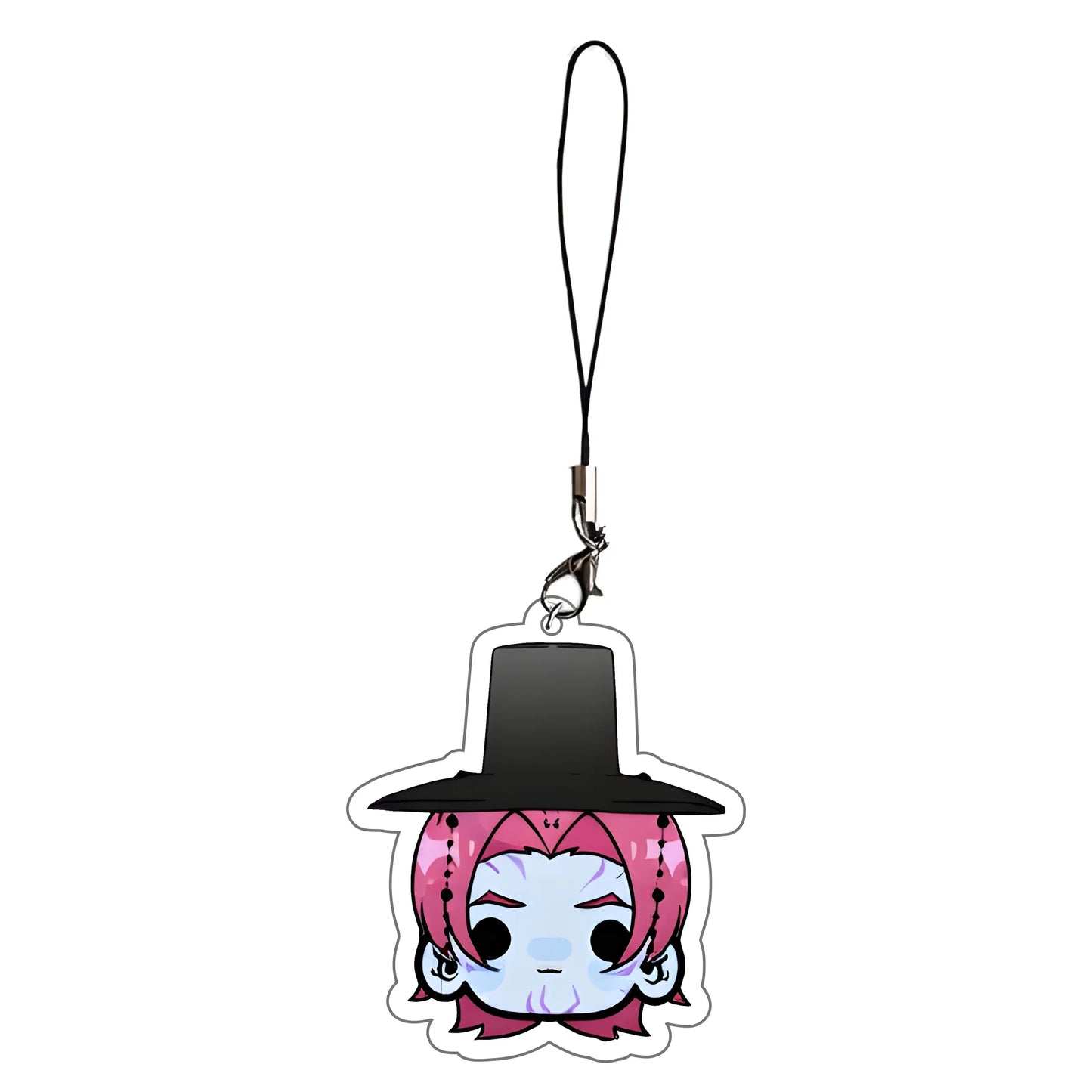 Anime KPop Demon Hunters Tiger Acrylic phone charm Pendant Keyring Jewelry Backpack Decorations Halloween Carnival Props Gifts